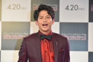 映画『レディ・プレイヤー1』ジャパンプレミア（レッドカーペット）に登場した森崎ウィン