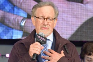 映画『レディ・プレイヤー1』ジャパンプレミアに登場したスティーヴン・スピルバーグ