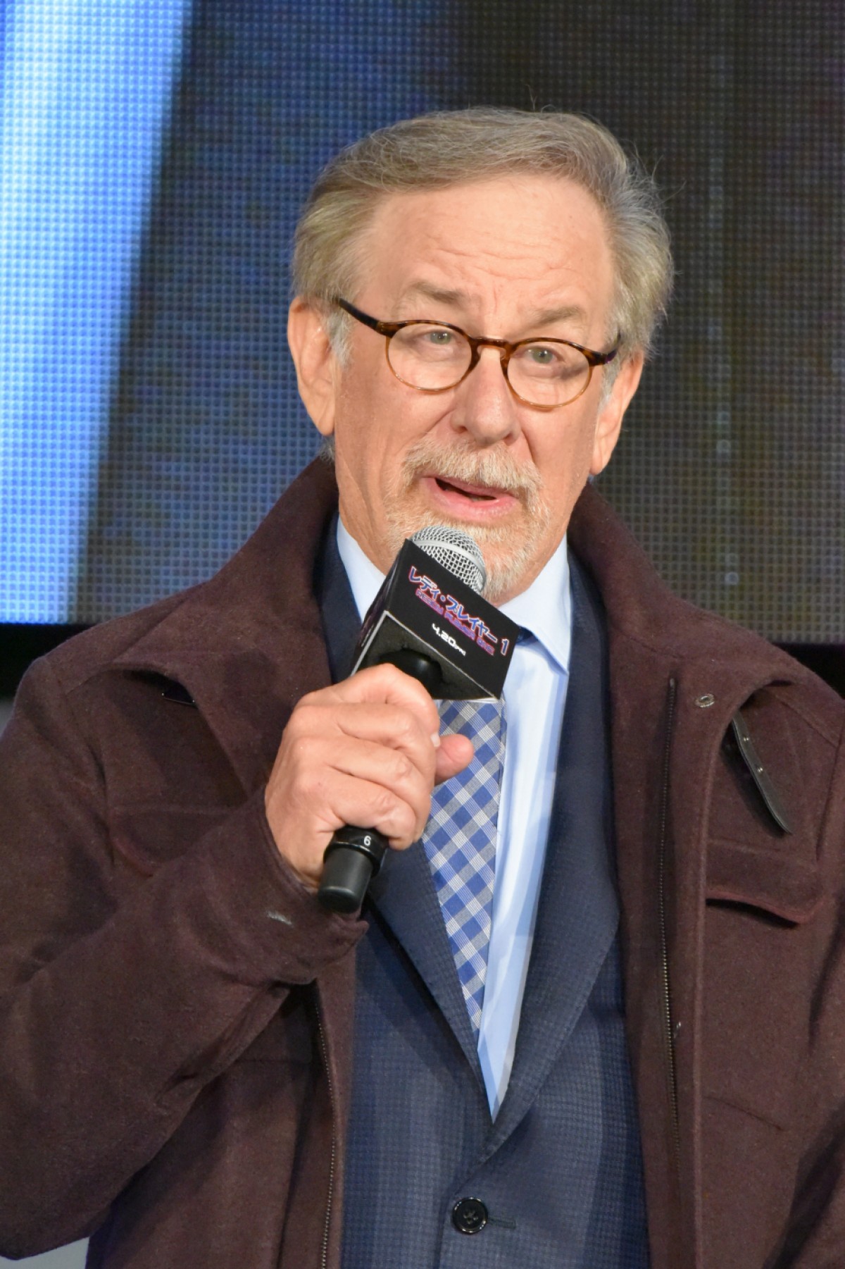 スピルバーグ監督、13年ぶり来日　なりたいキャラは「ハローキティ」