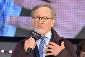 映画『レディ・プレイヤー1』ジャパンプレミアに登場したスティーヴン・スピルバーグ