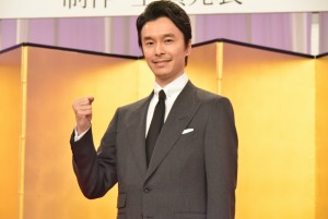 2020年大河ドラマ『麒麟がくる』制作・主演発表会見に登場した長谷川博己