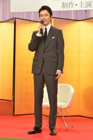 2020年大河ドラマ『麒麟がくる』制作・主演発表会見に登場した長谷川博己