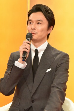 2020年大河ドラマ『麒麟がくる』制作・主演発表会見に登場した長谷川博己