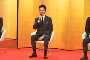 2020年大河ドラマ『麒麟がくる』制作・主演発表会見に登場した長谷川博己