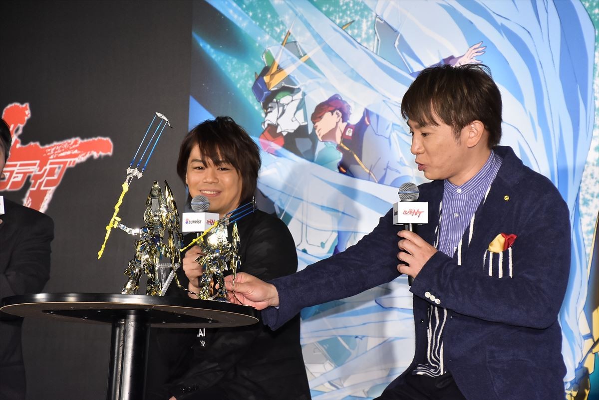 浪川大輔、ガンダム最新作『NT』発表会に「何で呼ばれた？」