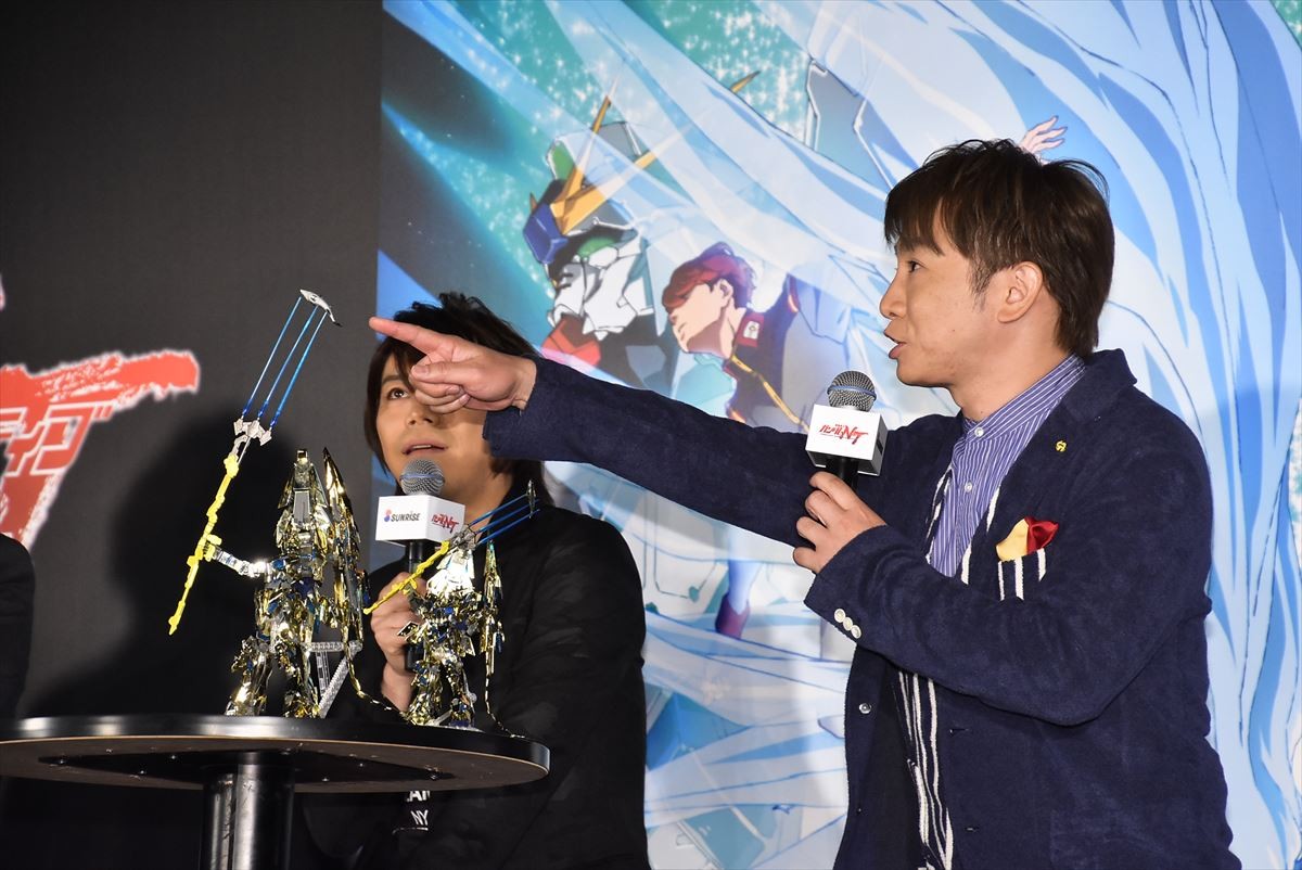 浪川大輔、ガンダム最新作『NT』発表会に「何で呼ばれた？」
