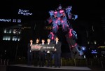 ガンダムシリーズ新作発表会イベントにて