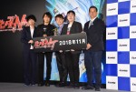 ガンダムシリーズ新作発表会イベントにて