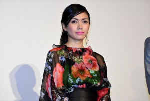 映画『いぬやしき』公開初日舞台挨拶に登壇した二階堂ふみ