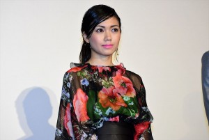 映画『いぬやしき』公開初日舞台挨拶に登壇した二階堂ふみ