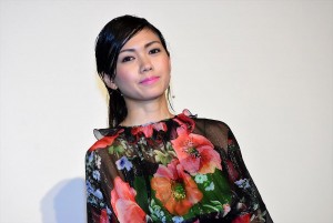 映画『いぬやしき』公開初日舞台挨拶に登壇した二階堂ふみ