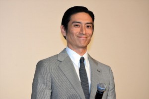 映画『いぬやしき』公開初日舞台挨拶に登壇した伊勢谷友介