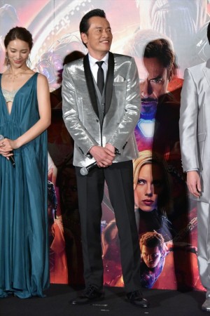 『アベンジャーズ／インフィニティ・ウォー』ジャパンプレミアにて、遠藤憲一