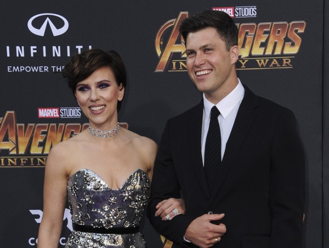 スカーレット・ヨハンソン、コリン・ジョスト、Scarlett Johansson and Colin Jost