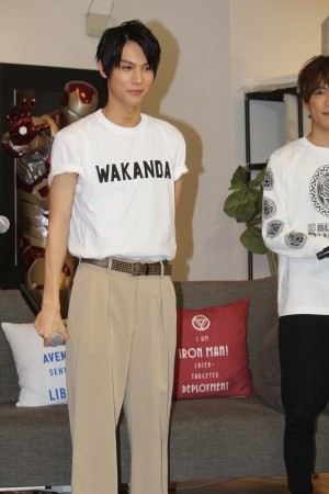 『ブラックパンサー』MovieNEX発売決定イベントに登場した中川大志