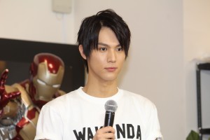 『ブラックパンサー』MovieNEX発売決定イベントに登場した中川大志