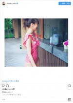 「彼女感」しかない佐野ひなこ ※「佐野ひなこ」インスタグラム