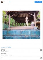 「彼女感」しかない佐野ひなこ ※「佐野ひなこ」インスタグラム