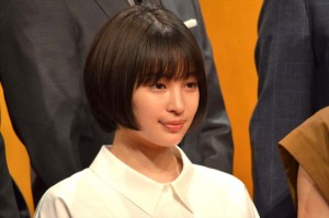 2019年前期 連続テレビ小説『なつぞら』出演者発表記者会見に登場した広瀬すず