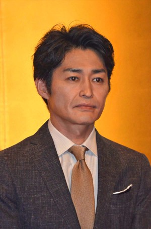 2019年前期 連続テレビ小説『なつぞら』出演者発表記者会見に登場した安田顕