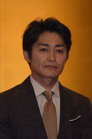 2019年前期 連続テレビ小説『なつぞら』出演者発表記者会見に登場した安田顕