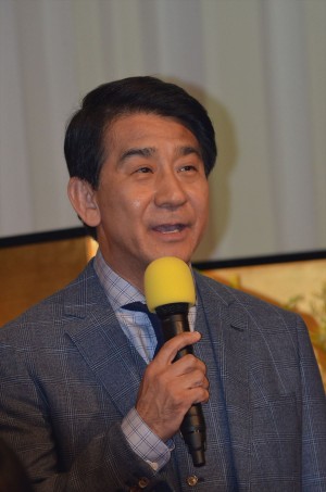 2019年前期 連続テレビ小説『なつぞら』出演者発表記者会見に登場した小林隆