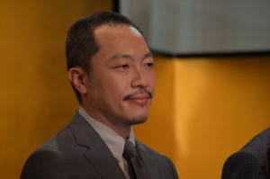 2019年前期 連続テレビ小説『なつぞら』出演者発表記者会見に登場した音尾琢真