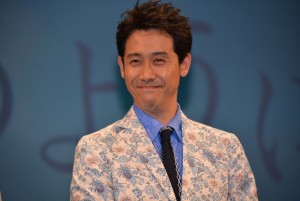 映画『恋は雨上がりのように』完成披露試写会に登壇した大泉洋