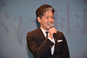 映画『恋は雨上がりのように』完成披露試写会に登壇した永井聡監督