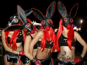 アヴィーチーのライブの様子