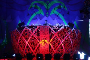 アヴィーチーのライブの様子