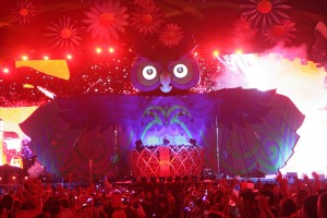 アヴィーチーのライブの様子