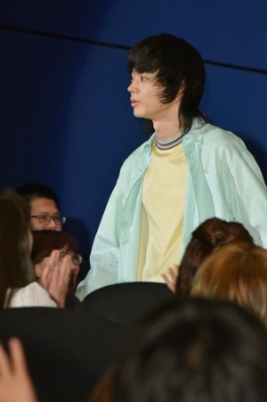 映画『となりの怪物くん』初日舞台挨拶に登壇した菅田将暉