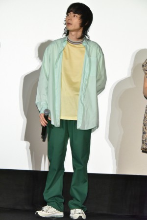 映画『となりの怪物くん』初日舞台挨拶に登壇した菅田将暉