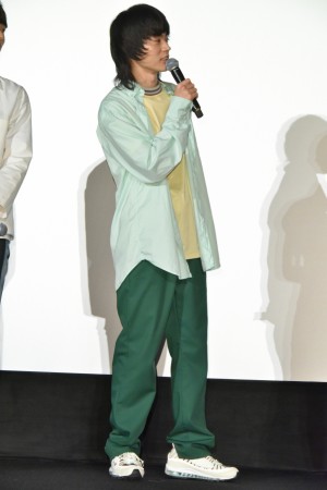 映画『となりの怪物くん』初日舞台挨拶に登壇した菅田将暉