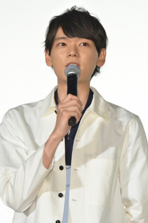 映画『となりの怪物くん』初日舞台挨拶に登壇した古川雄輝