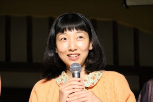 平成30年度後期連続テレビ小説『まんぷく』クランクイン取材会に登場した安藤サクラ