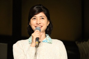 平成30年度後期連続テレビ小説『まんぷく』クランクイン取材会に登場した内田有紀