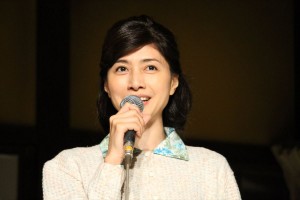 平成30年度後期連続テレビ小説『まんぷく』クランクイン取材会に登場した内田有紀