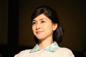 平成30年度後期連続テレビ小説『まんぷく』クランクイン取材会に登場した内田有紀