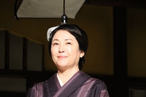 平成30年度後期連続テレビ小説『まんぷく』クランクイン取材会に登場した松坂慶子