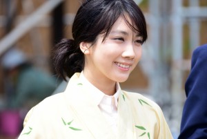 TBS『この世界の片隅に』キャスト発表取材会に出席した松本穂香
