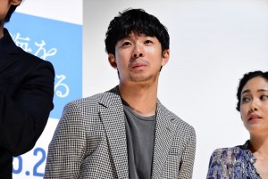 『海を駆ける』完成披露イベントに登壇した太賀