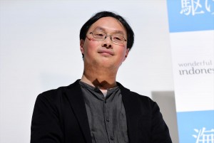 『海を駆ける』完成披露イベントに登壇した深田晃司監督