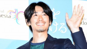 『海を駆ける』完成披露イベントに登壇したディーン・フジオカ
