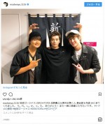 【写真】新田真剣佑＆佐野勇斗＆宮沢氷魚の“イケメン盛り”3ショットに反響