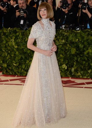 アナ・ウィンター、MET GALA2018にて