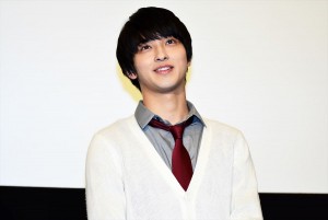 映画『兄友』完成披露上映会 舞台挨拶に登壇した横浜流星