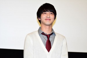 映画『兄友』完成披露上映会 舞台挨拶に登壇した横浜流星