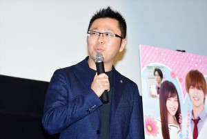 映画『兄友』完成披露上映会 舞台挨拶に登壇した中島良監督